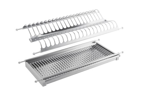 Ociekarka do naczyń dwupoziomowa D280*W465*H65 inox