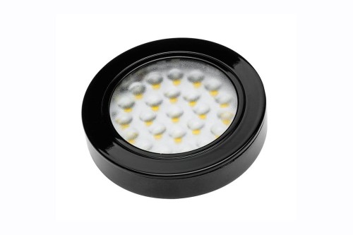 Oprawa meblowa LED czarny połysk Vasco biały zimny