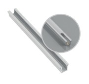 Profil LED mikro wpuszczany 3M silver