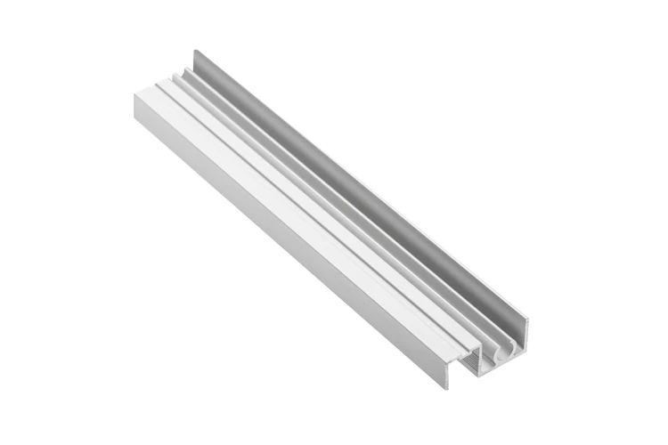 Listwa górna FLAT LINE10mm L=3,00 SREBRNY