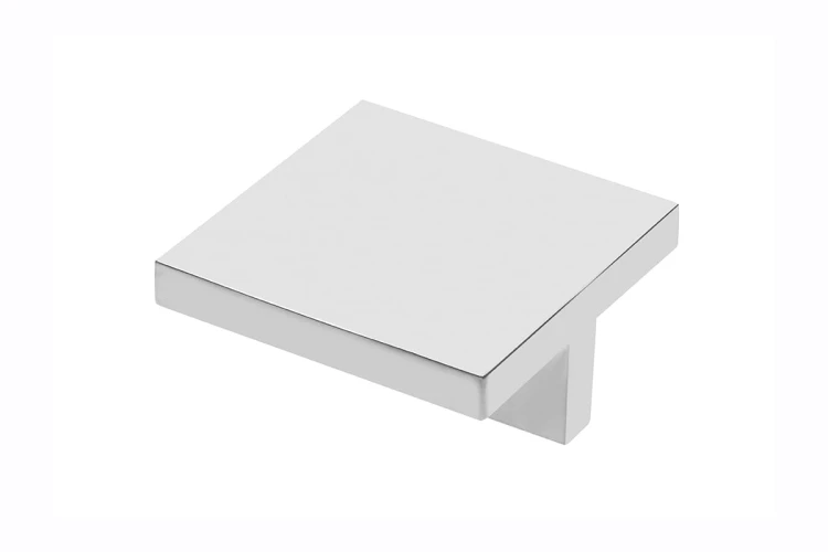 Gałka meblowa 60 x 60 mm chrom