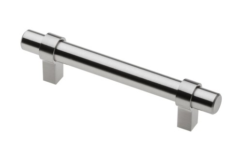Uchwyt relingowy stalowy TRIEST C=96mm inox - stal szczotkowana