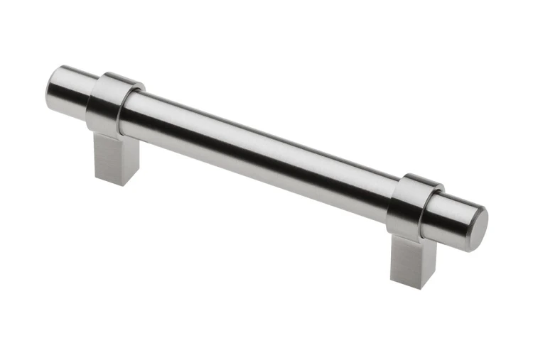 Uchwyt relingowy stalowy TRIEST C=96mm inox - stal szczotkowana