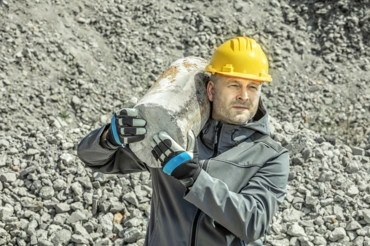 BROITZ rękawice ochronne skórzane czarne 11