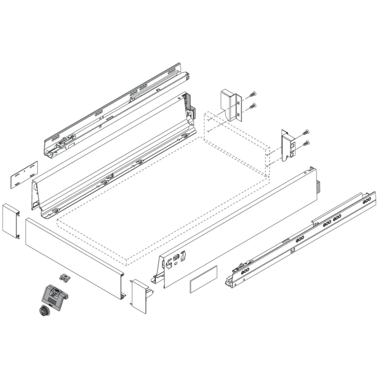 Z31L1036A ANTARO front wew. dł.1036 mm biały