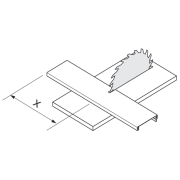 Z31L1036A ANTARO front wew. dł.1036 mm biały