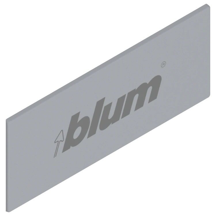 ZAA.532C ANTARO zaślepka szara z logo blum