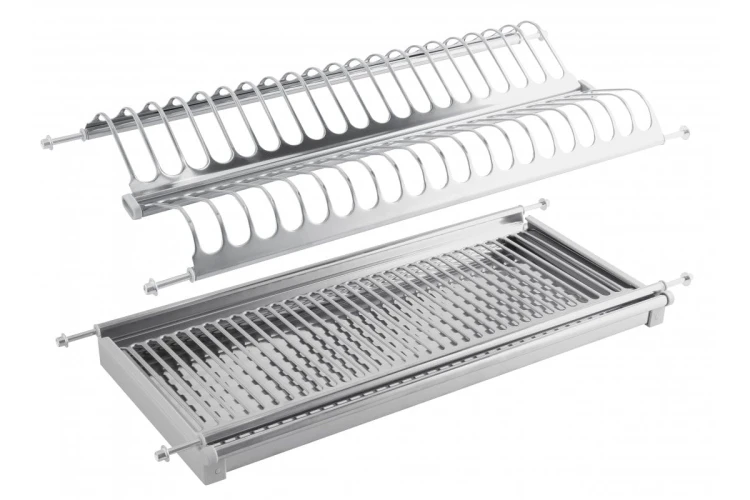 Ociekarka do naczyń dwupoziomowa D280*W665*H65 inox