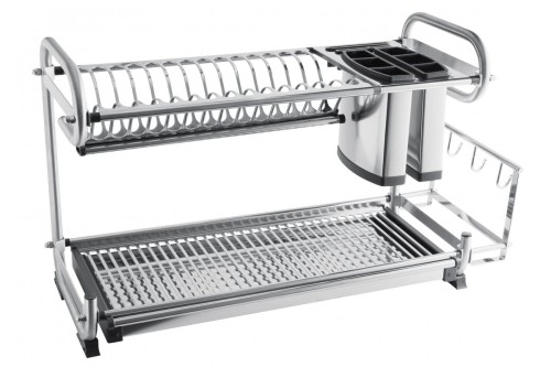 Ociekarka do naczyń dwupoziomowa D252*W670*H385 inox