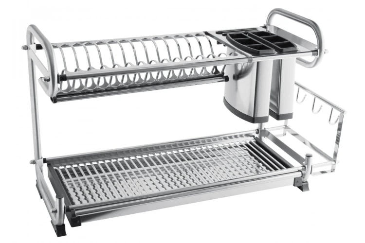 Ociekarka do naczyń dwupoziomowa D252*W670*H385 inox