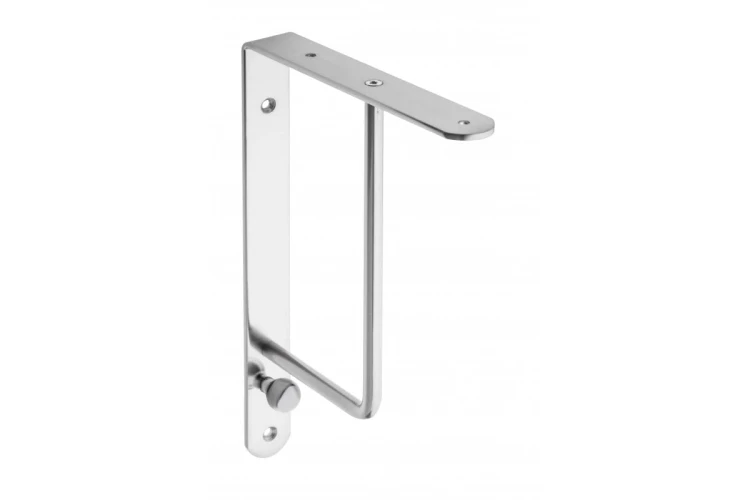 Wspornik budowlany z wzmocnieniem z wieszakiem inox