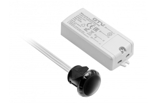 Włącznik bezdotykowy jednobiegowy (do drzwi przesuwnych)max. 500W AC220-240V 50/60Hz IP20 czarn