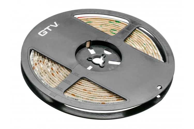 Taśma Flash 5050 300 LED zimny biały 72W bez żelu 10mm Rolka 5m 12V