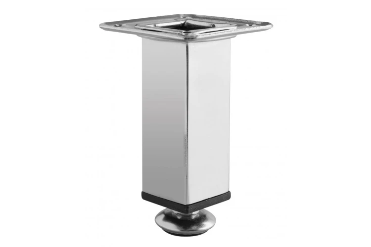 Nóżka meblowa kwadratowa SQA 100mm chrom 30x30mm