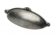 Uchwyt znalowy MARSALA C=64mm antyczne srebro