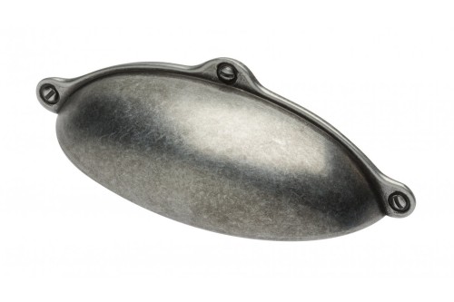 Uchwyt znalowy MARSALA C=64mm antyczne srebro