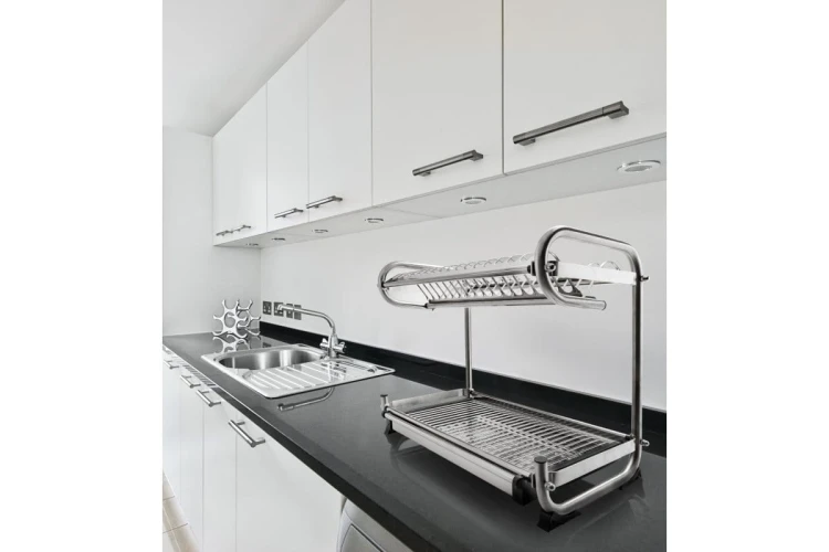 Ociekarka do naczyń dwupoziomowa D240*W482*H340 inox
