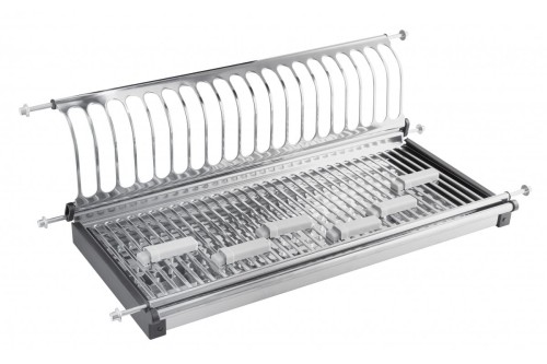 Ociekarka do naczyń jednopoziomowa D280*W765*H187 inox