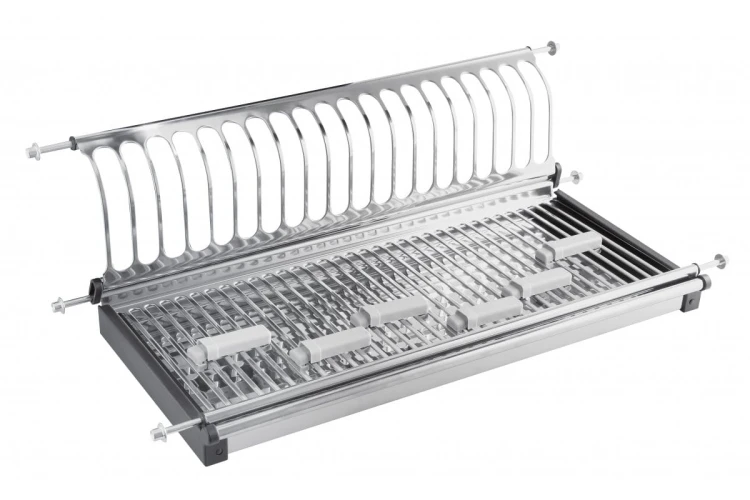 Ociekarka do naczyń jednopoziomowa D280*W765*H187 inox