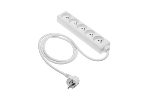 Przedłużacz domowy 5 gniazd 5m 3x100mm2