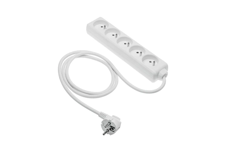 Przedłużacz domowy 5 gniazd 5m 3x100mm2