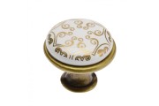 Gałka-meblowa 0728-J4 orient gold porcel anty mosi