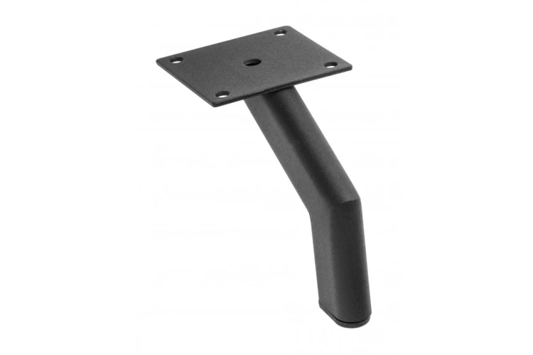 Nóżka meblowa stalowa STOMP h=120mm czarna