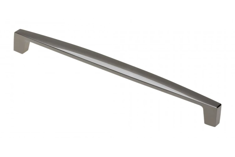Uchwyt znalowy TIVOLI C=192mm czarny chrom