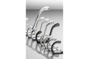 Wieszak meblowy MALAGA S C0 aluminium