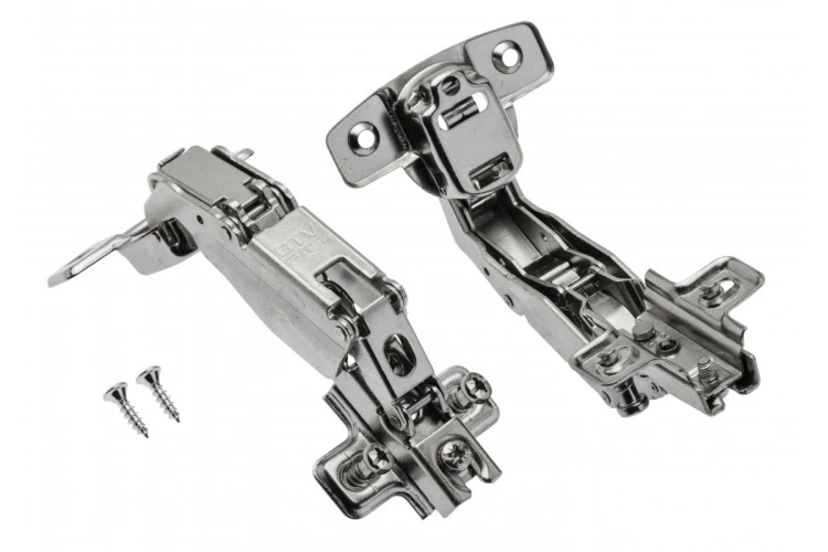 Zawias meblowy GTV 165° fi 35mm prowadnik h=2 bez euro
