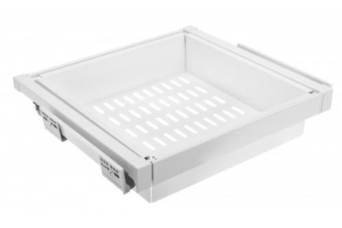 Szuflada Elite z koszem metalowym 800 mm z funkcją cichego zamknięcia biała