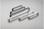 Uchwyt znalowy MONA C=256 mm chrom/czarny