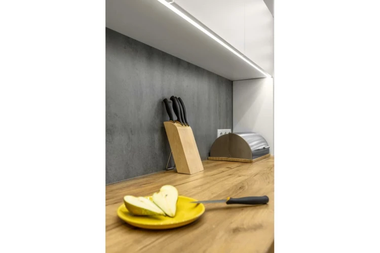 Profil LED mini nakładany 3M biały