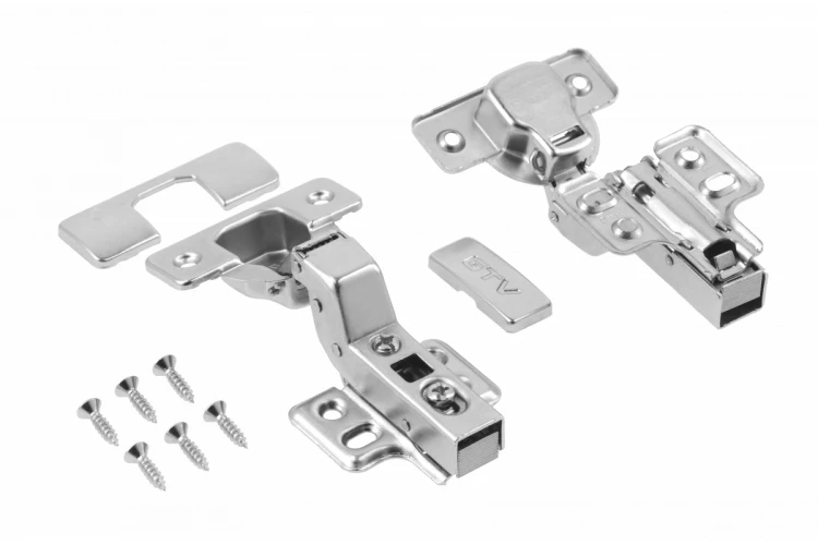 Zawias meblowy hydrauliczny wpuszczany