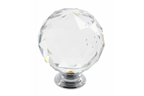 Gałka meblowa Crystal Palace J 40 mm chrom
