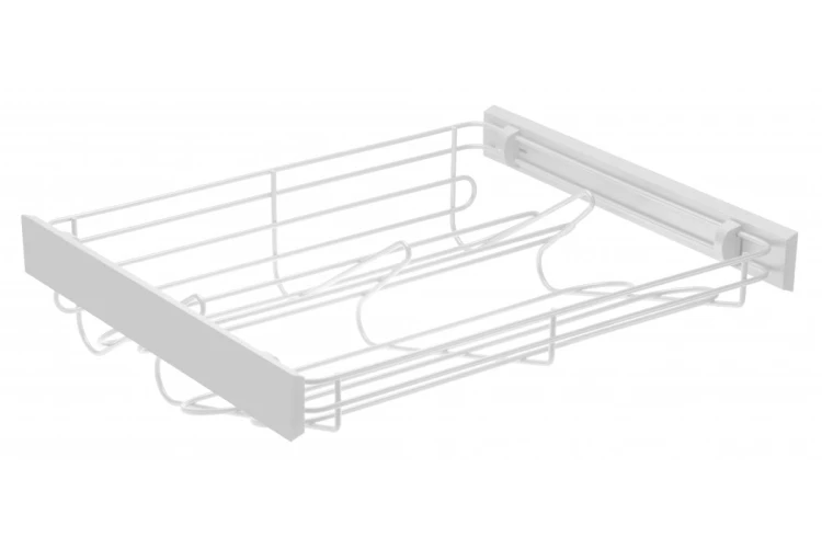 Szuflada SMART na obuwie 700 mm (komplet bez prowadnic) - biała