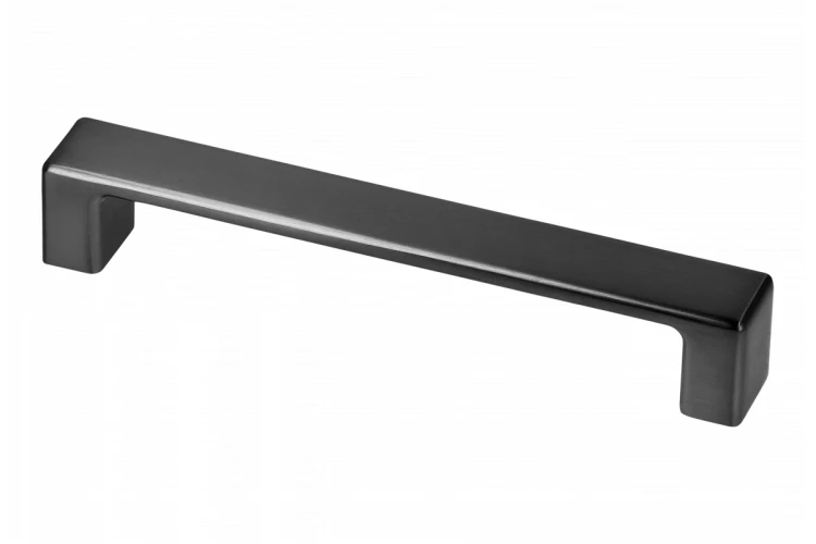 Uchwyt znalowy MODENA C= 160 mm czarny mat