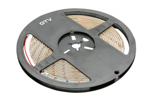 Taśma Flash 2835 300 LED neutralny biały 4000K 33W wodoodporna 8mm Rolka 5m 12V