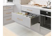 Uchwyt znalowy FLAVIO C=128 mm inox