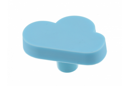 Gałka-meblowa CLOUD guma niebieski