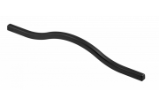 Uchwyt znalowy VITO C=160 mm czarny mat (BLK)