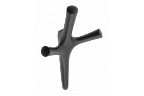 Wieszak meblowy WALENCIA czarny mat