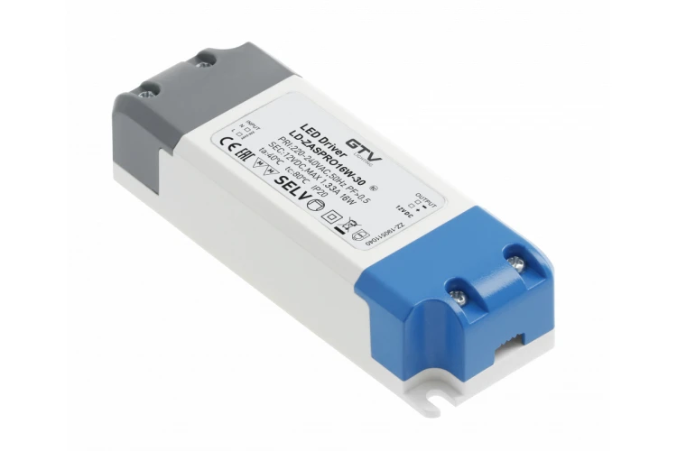 Zasilacz LED PRO 12V, 16W, input 220-240VAC, IP20,