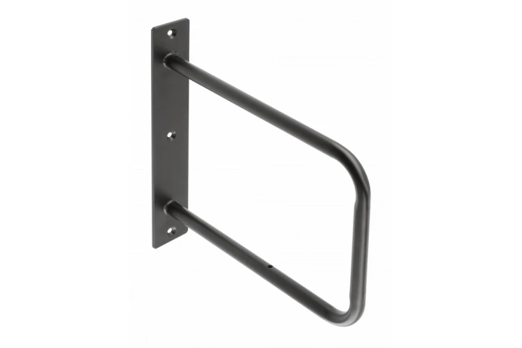 Podpórka do półki BELT 22x23 cm czarny mat