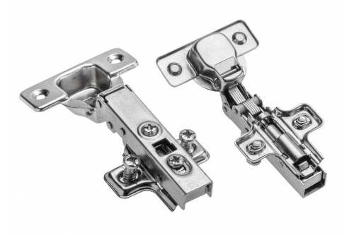 Zawias prosty hydrauliczny h=0 z euro