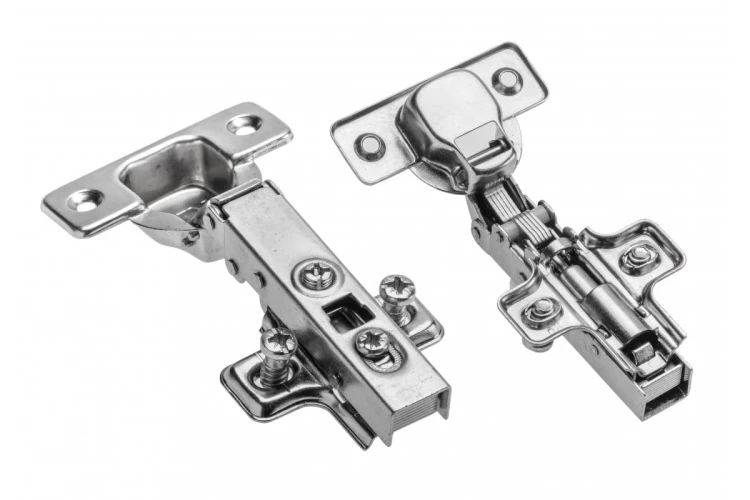 Zawias prosty hydrauliczny h=0 z euro