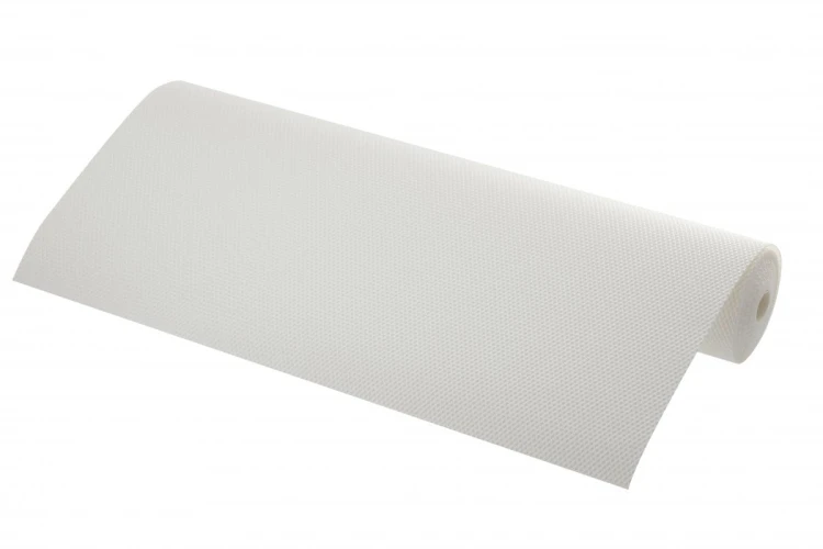 Mata antypoślizgowa do szuflad kolor biały - 480 mm szer. x 5000 mm długość