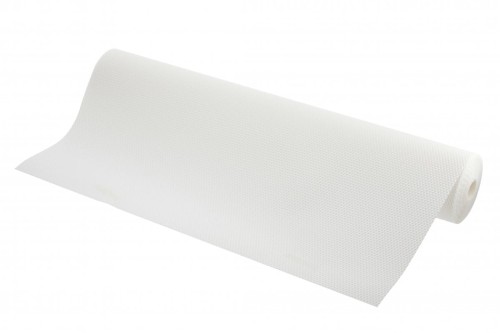 Mata antypoślizgowa do szuflad kolor biały - 480 mm szer. x 5000 mm długość