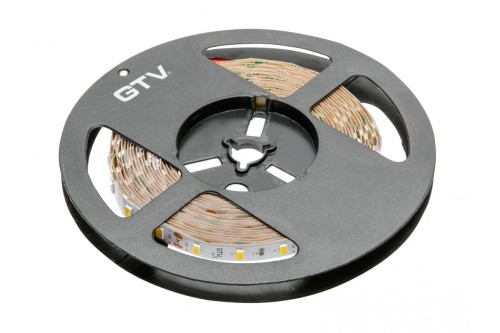 Taśma Flash 5630 300 LED neutralny biały 80W bez żelu 10mm Rolka 5m 12V
