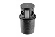Przedłużacz biur wpuszcz COMFORT PLUS 120mm4x gn french2xUSB.2xRJ45ład induk 5Wprzew 15mczarny